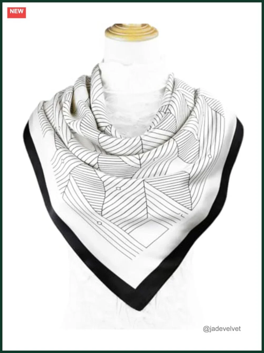 Vintage Satin Square Scarf, 35x35, Silk Feel, Hair Wrap, Neck Scarf, Bandana,